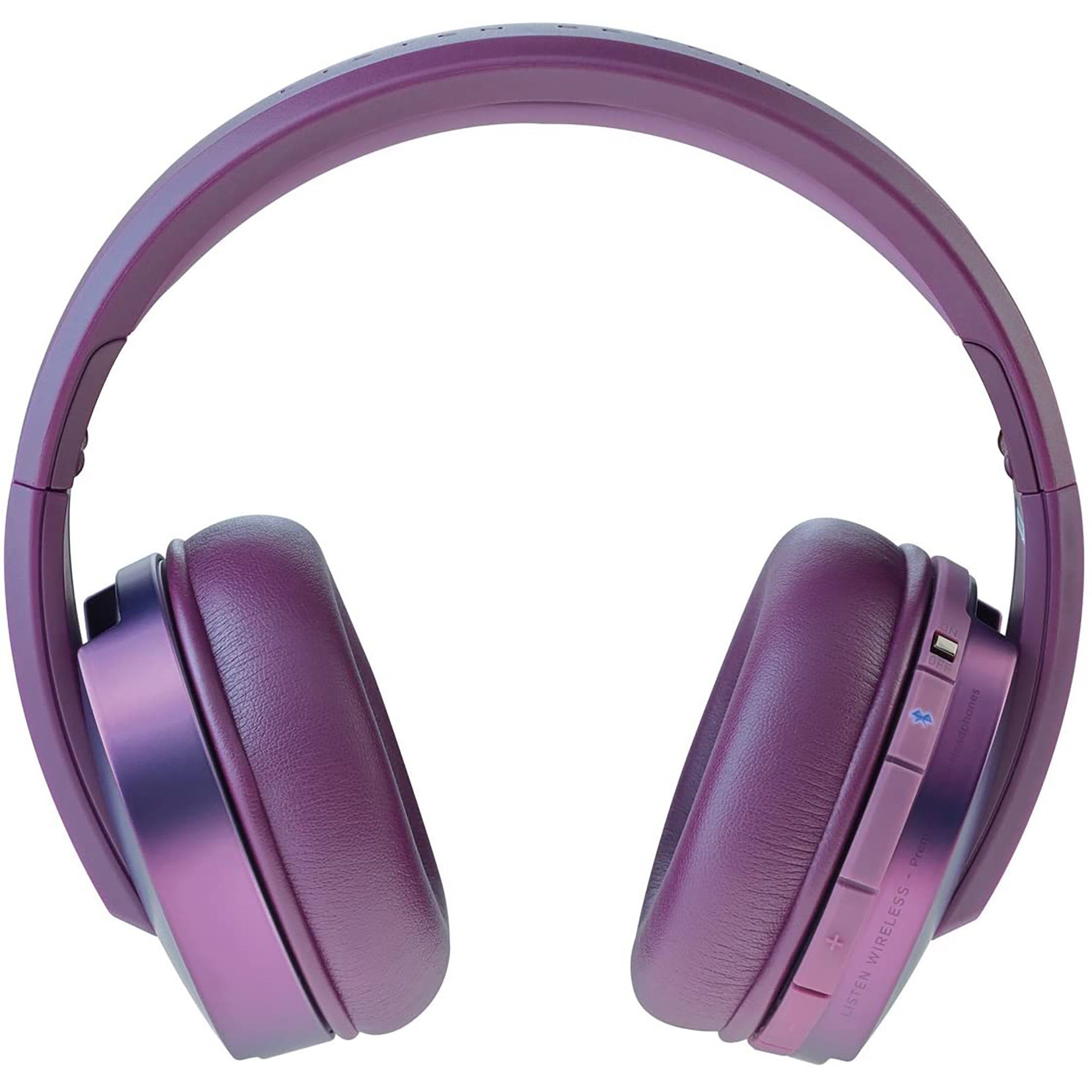 Focal Listen Wireless Bluetooth Closed-Back Headphones w/ Integrated Microphone, Purple