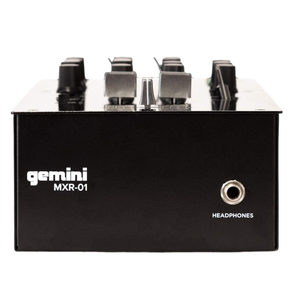 Gemini Sound MXR-01 2-Channel Professional DJ Mixer