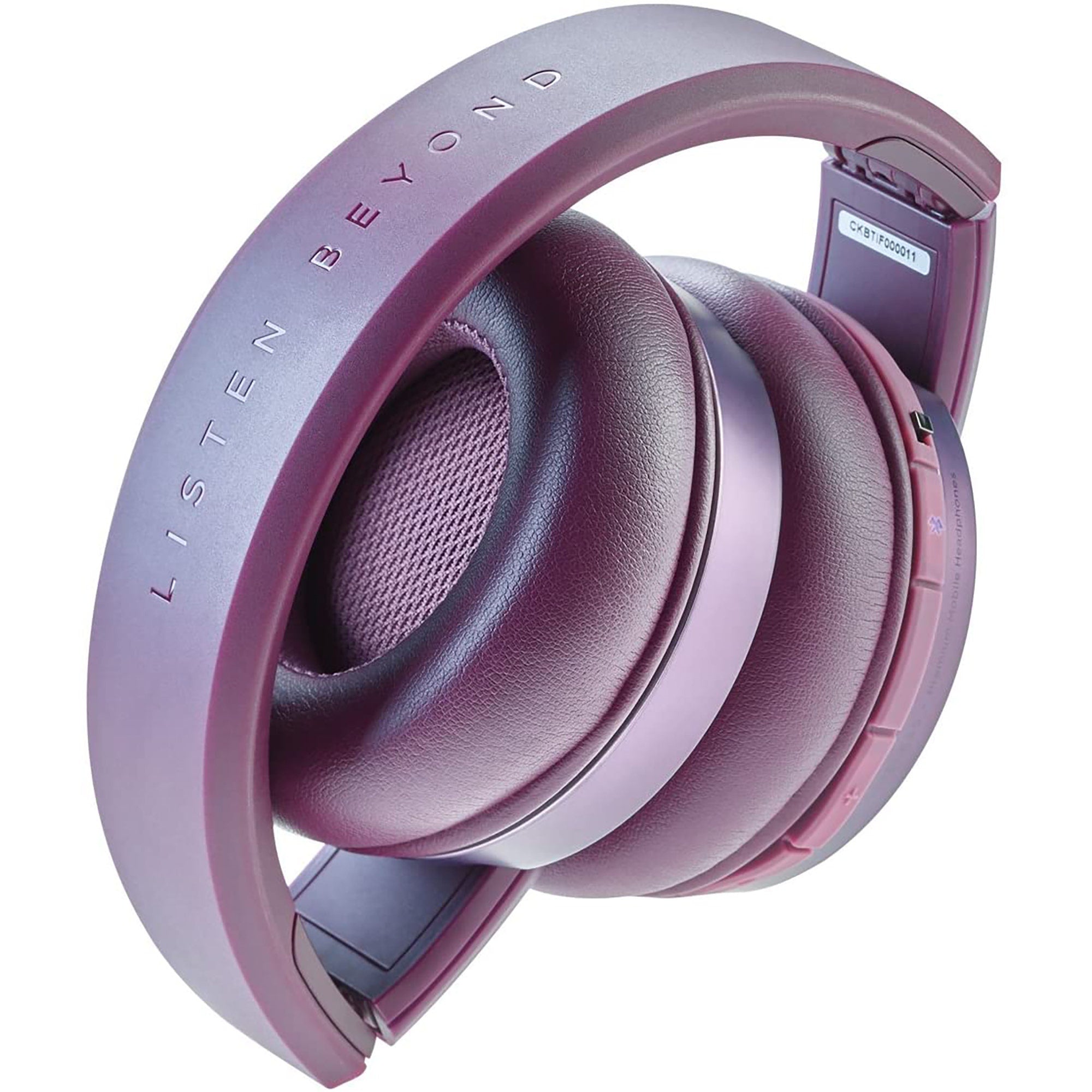 Focal Listen Wireless Bluetooth Closed-Back Headphones w/ Integrated Microphone, Purple