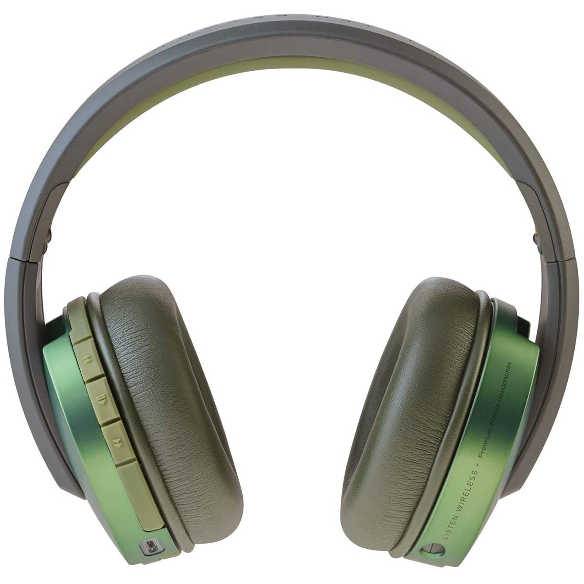 Focal Listen Wireless Bluetooth Closed-Back Headphones w/ Integrated Microphone, Green