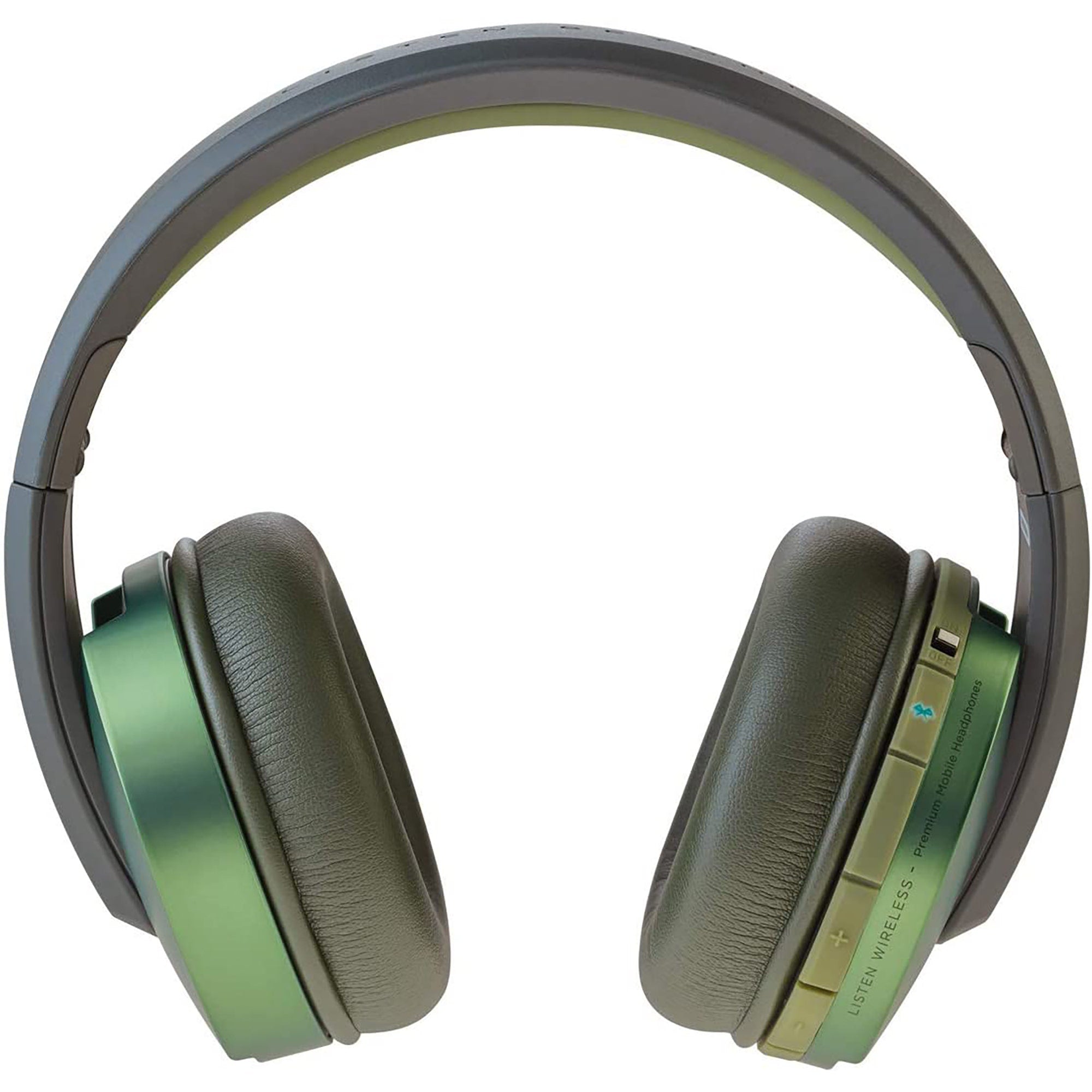 Focal Listen Wireless Bluetooth Closed-Back Headphones w/ Integrated Microphone, Green