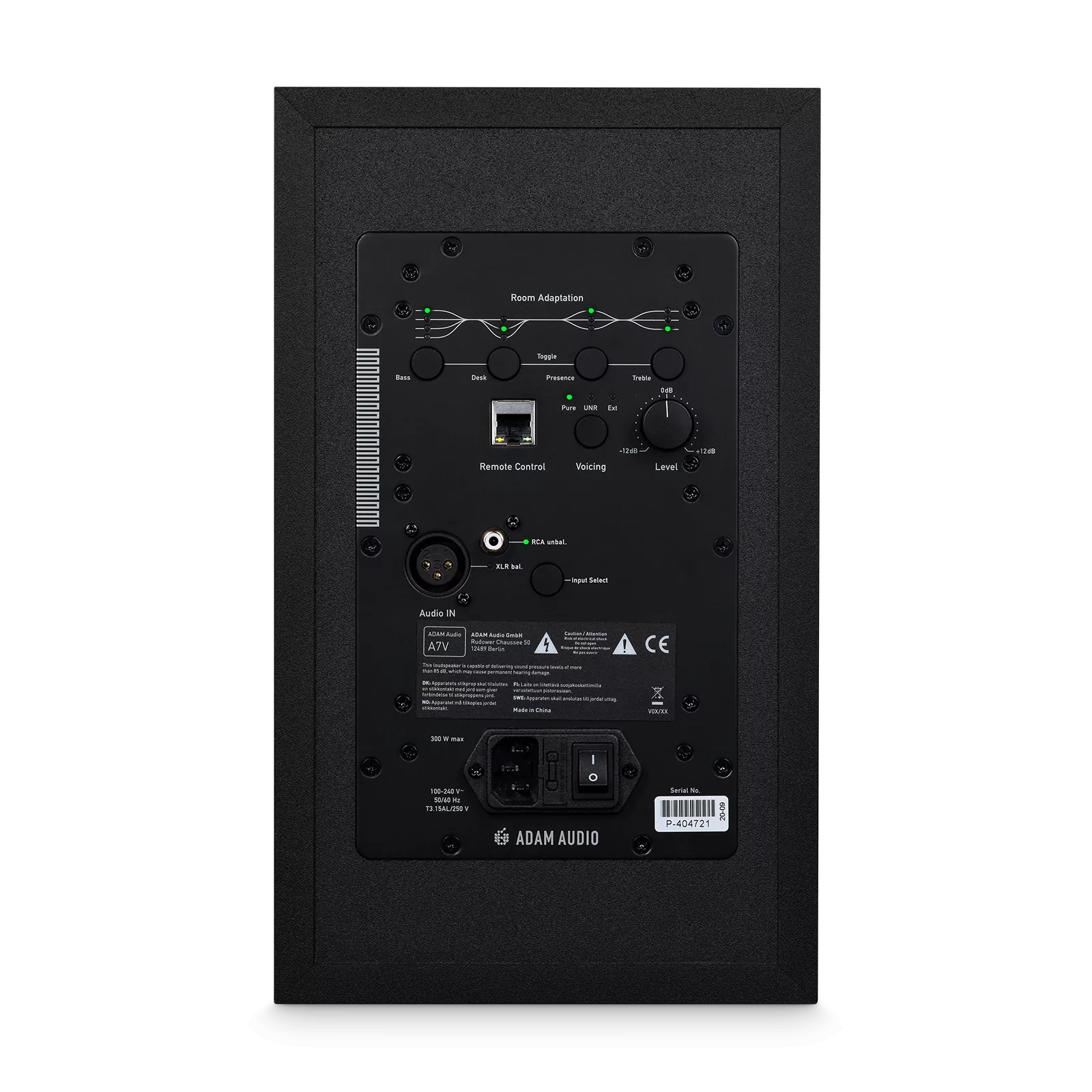 Adam A7V 7-Inch Active Studio Monitor Speaker w/ Rotatable X-ART Tweeter