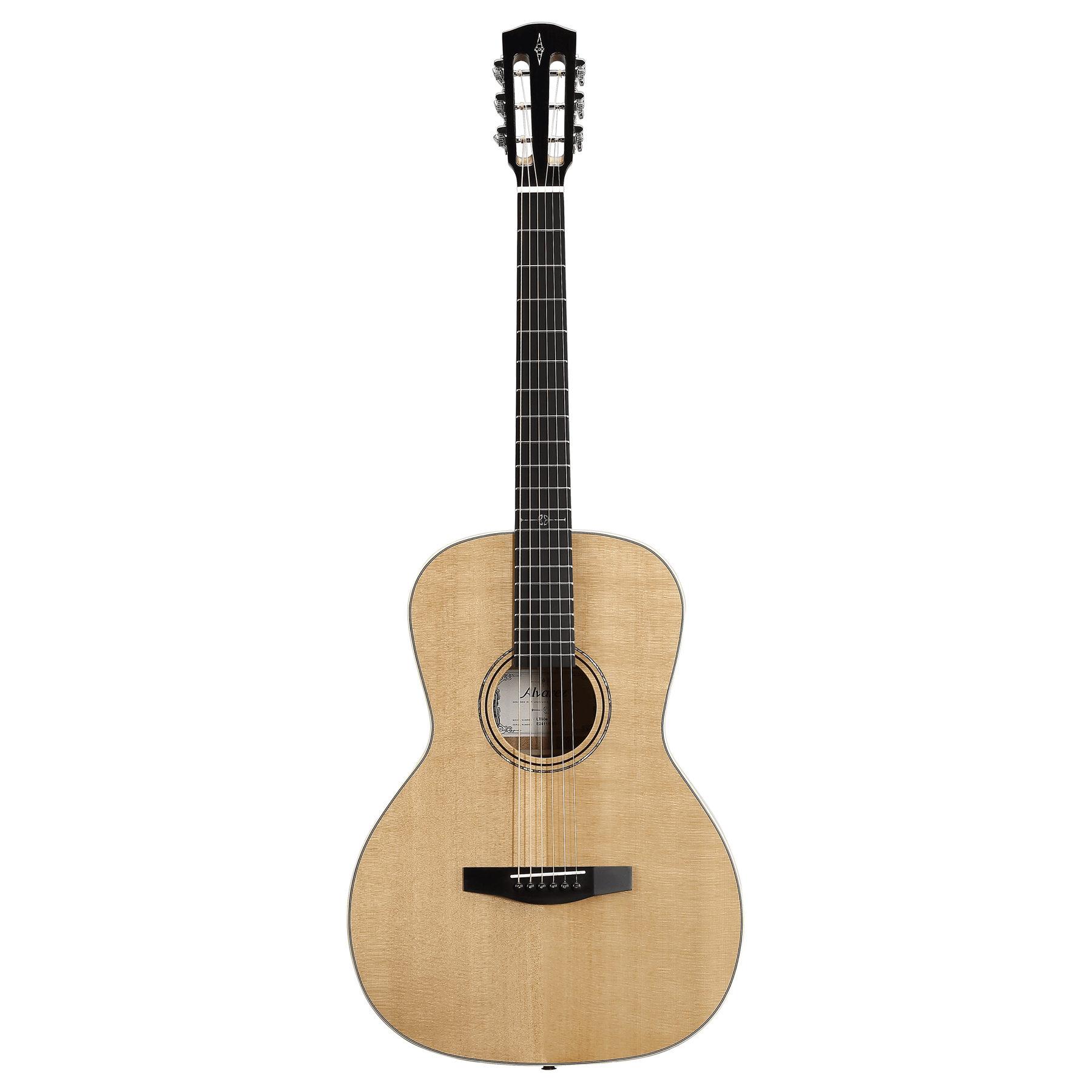 Alvarez LT60e Laureate 000-12 Acoustic-Electric Guitar, AAA Solid North American Sitka Top, Natural