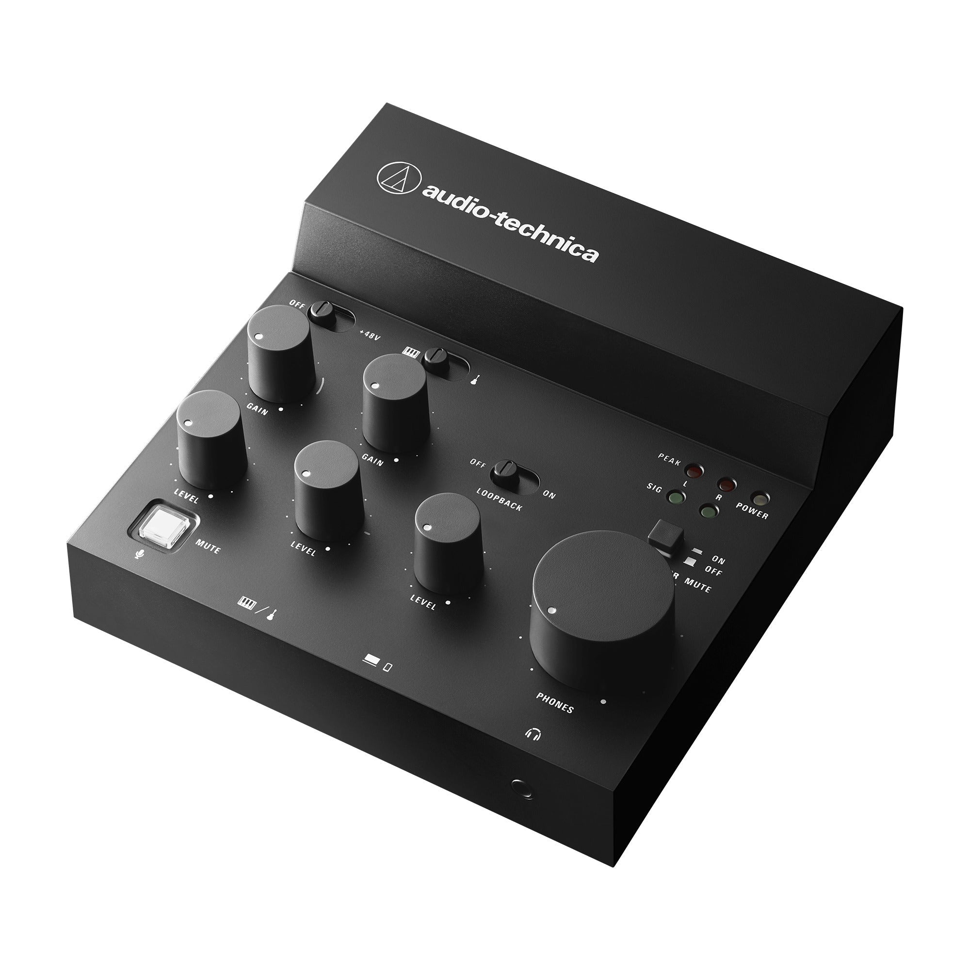 Audio-Technica AT-UMX3 Livestreaming USB Audio Mixer with XLR & 1/4" Inputs
