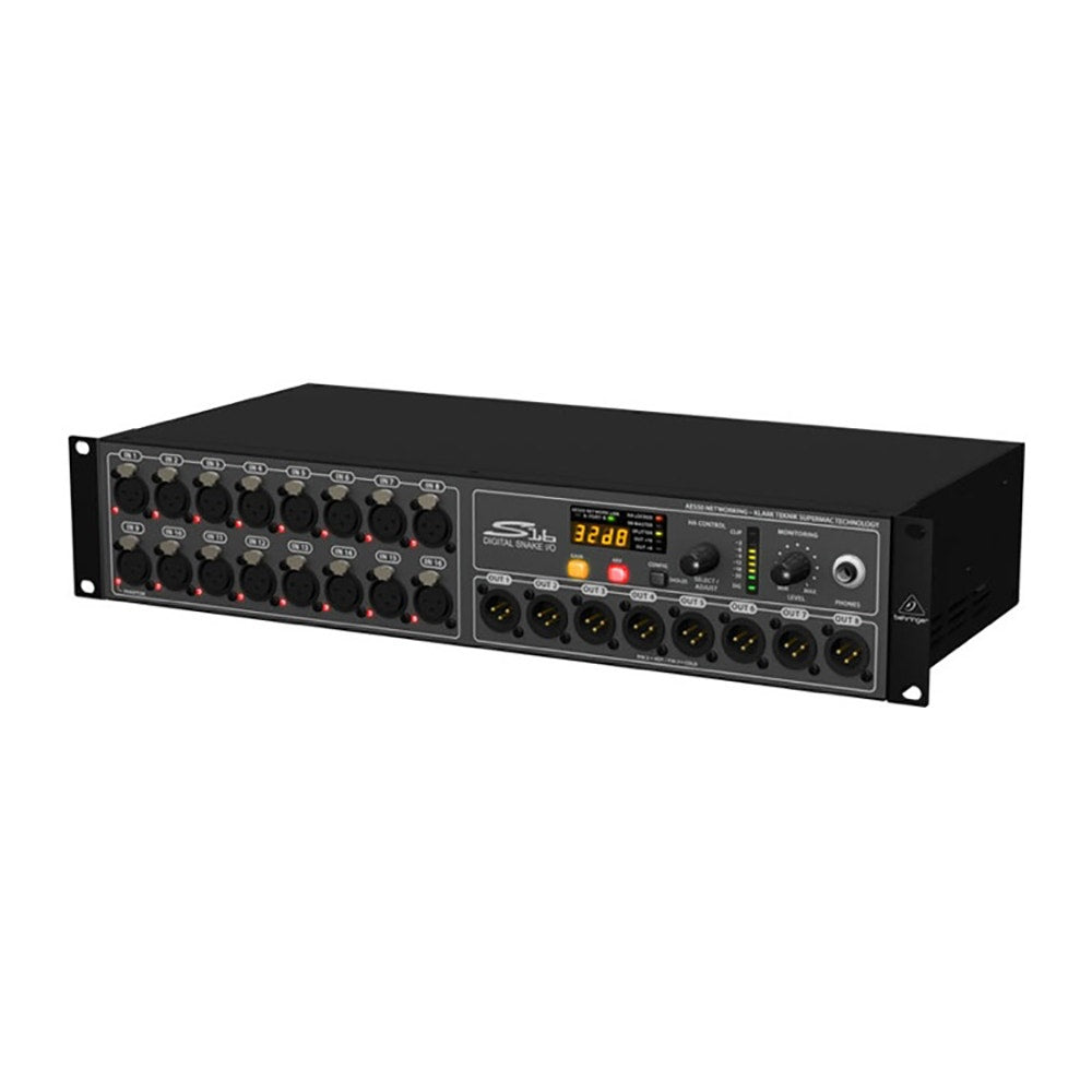 Behringer S16 Digital Snake I/O Box for X32 Mixer 16 Mic 8 Out AES50 S-16 (Open Box)