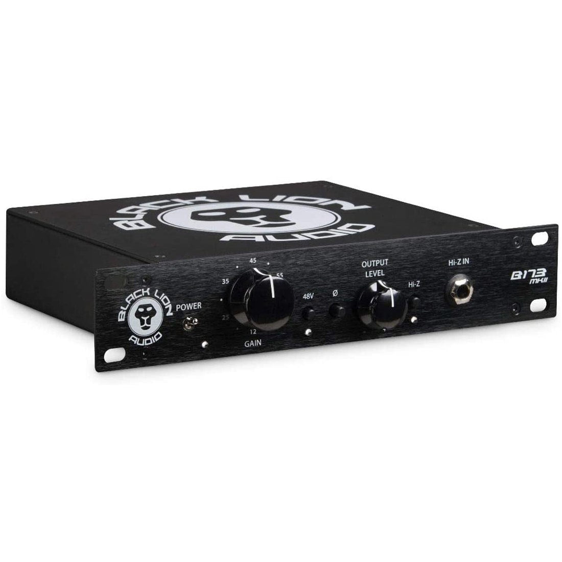 Black Lion Audio B173 MK2 Half-Rack British Style Microphone Preamp, B173 MKII