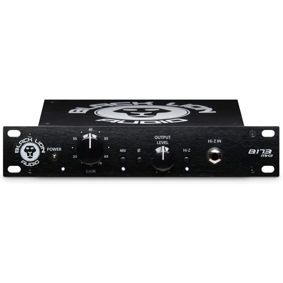 Black Lion Audio B173 MK2 Half-Rack British Style Microphone Preamp, B173 MKII