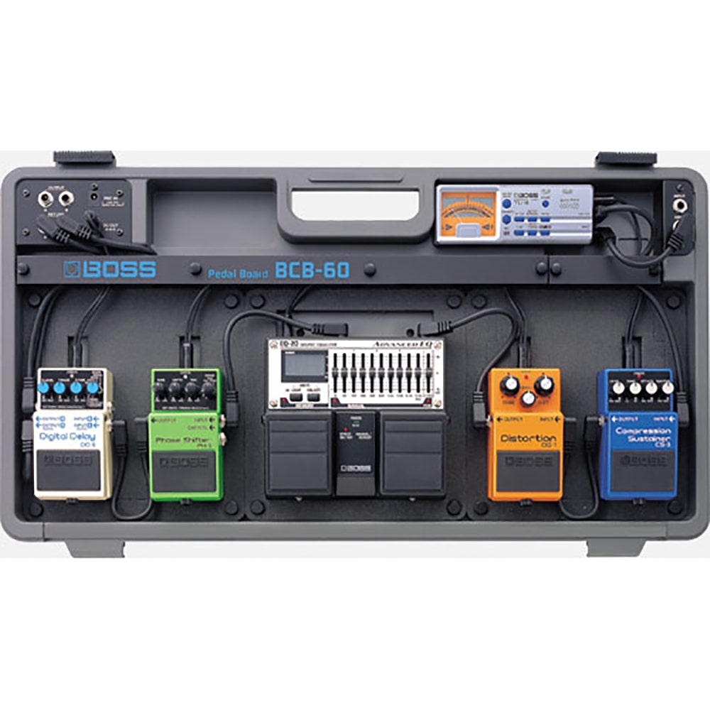 BOSS BCB-60 Pedal Board & Carrying Case (Pedals Not Included)