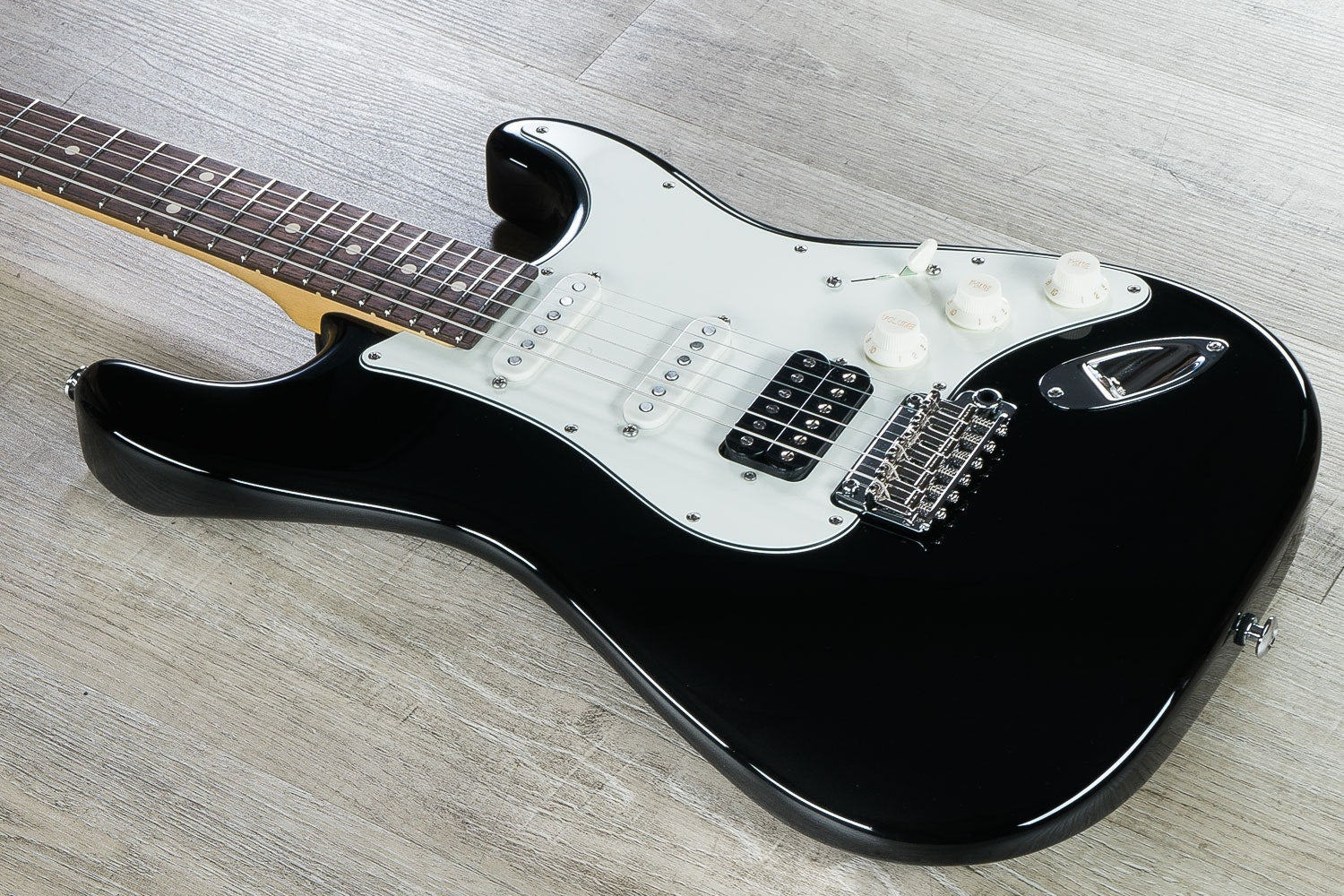 Suhr Classic S Electric Guitar, Rosewood Fingerboard, HSS, Black