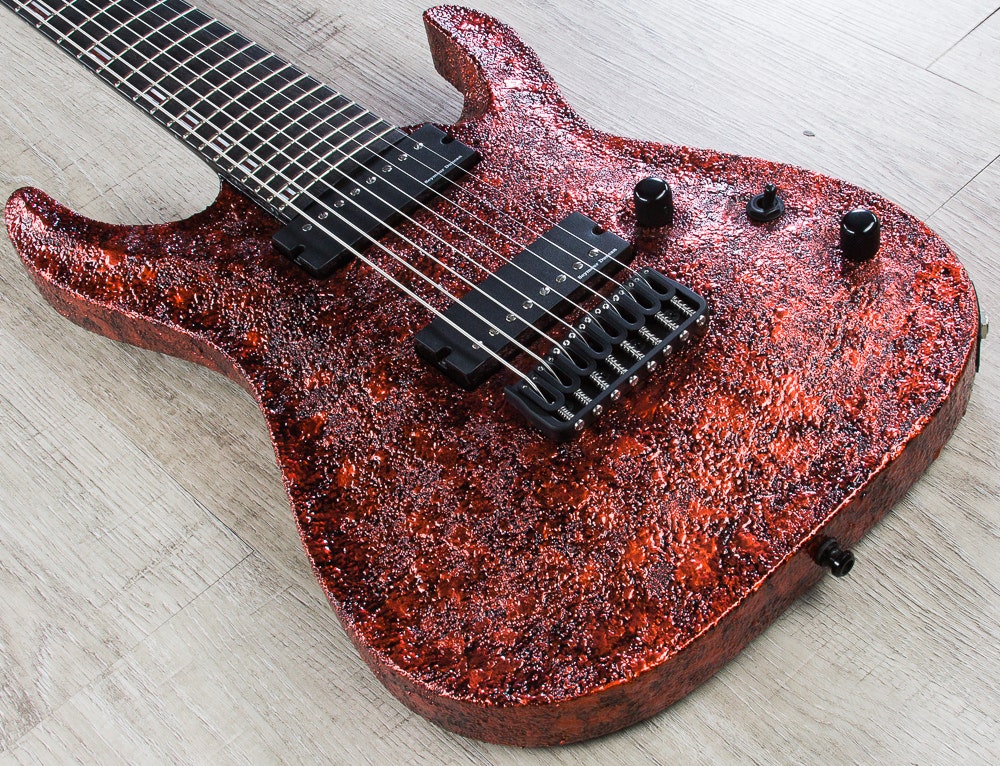 ESP 40th Anniversary NAMM Exhibition Limited EXL Horizon NT 8-String Electric Guitar with Hardshell Case - Scab Red