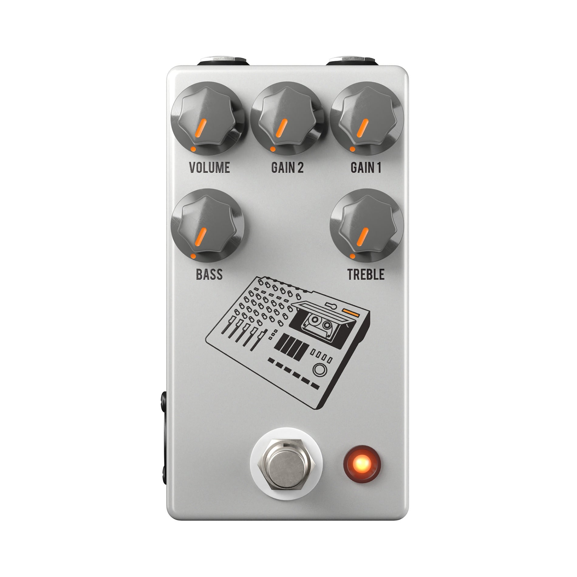 JHS 424 Gain Stage Portastudio-Style Preamp / Overdrive / Fuzz Guitar Effect Pedal