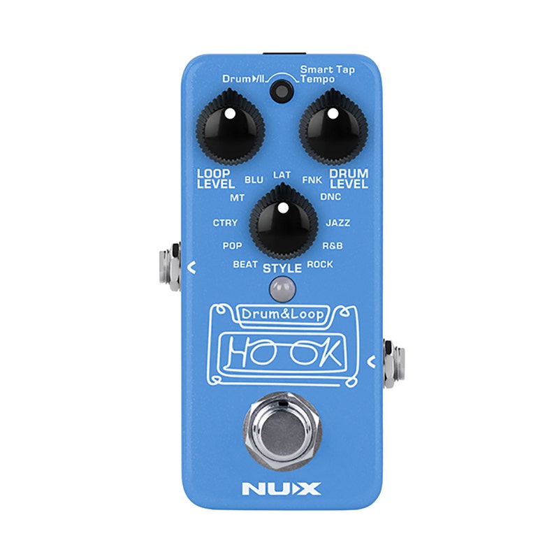NUX NDL-3 HOOK Drum & Loop Mini Guitar Looper Pedal with Tempo Detection