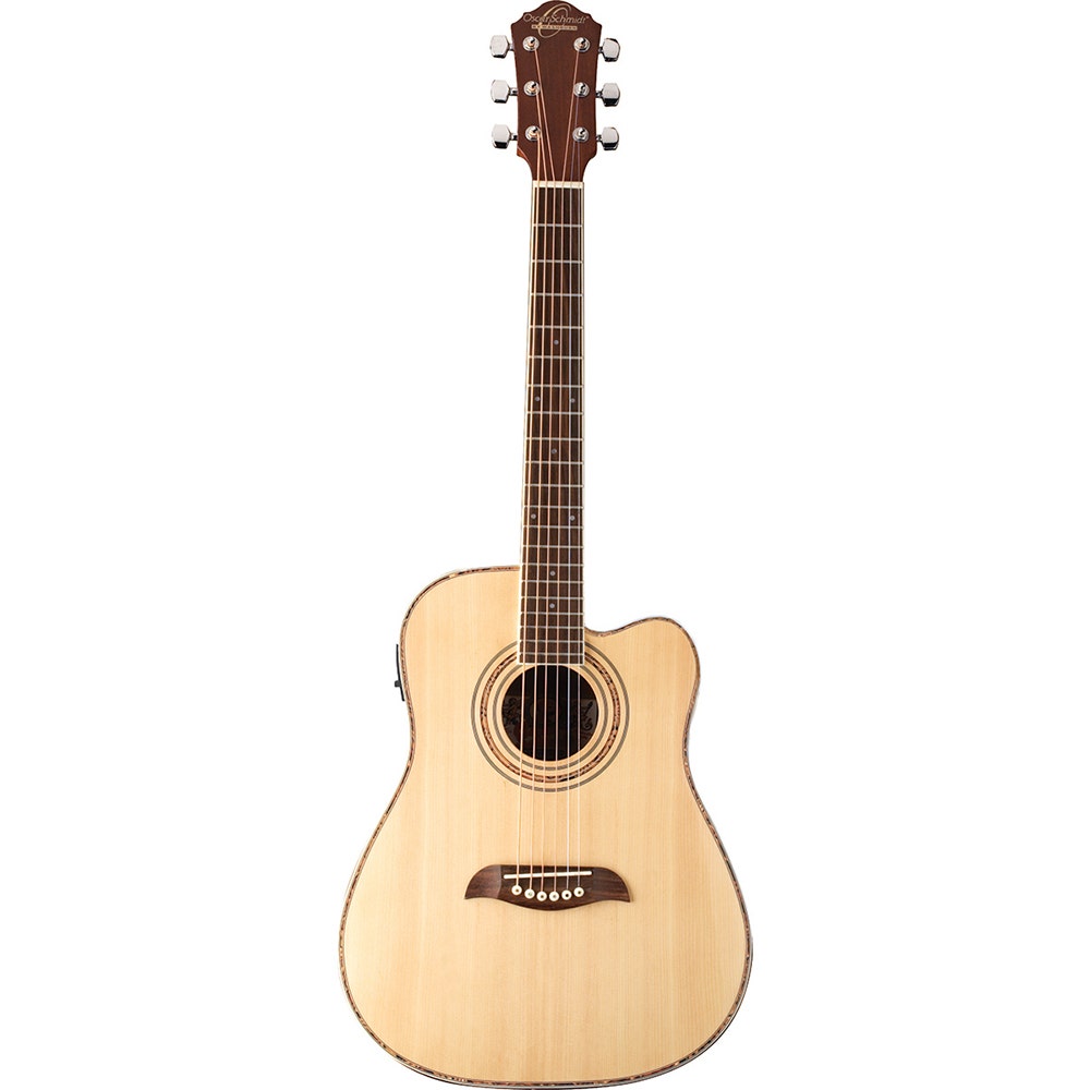 Oscar Schmidt OG1CE Acoustic Electric Guitar - Natural