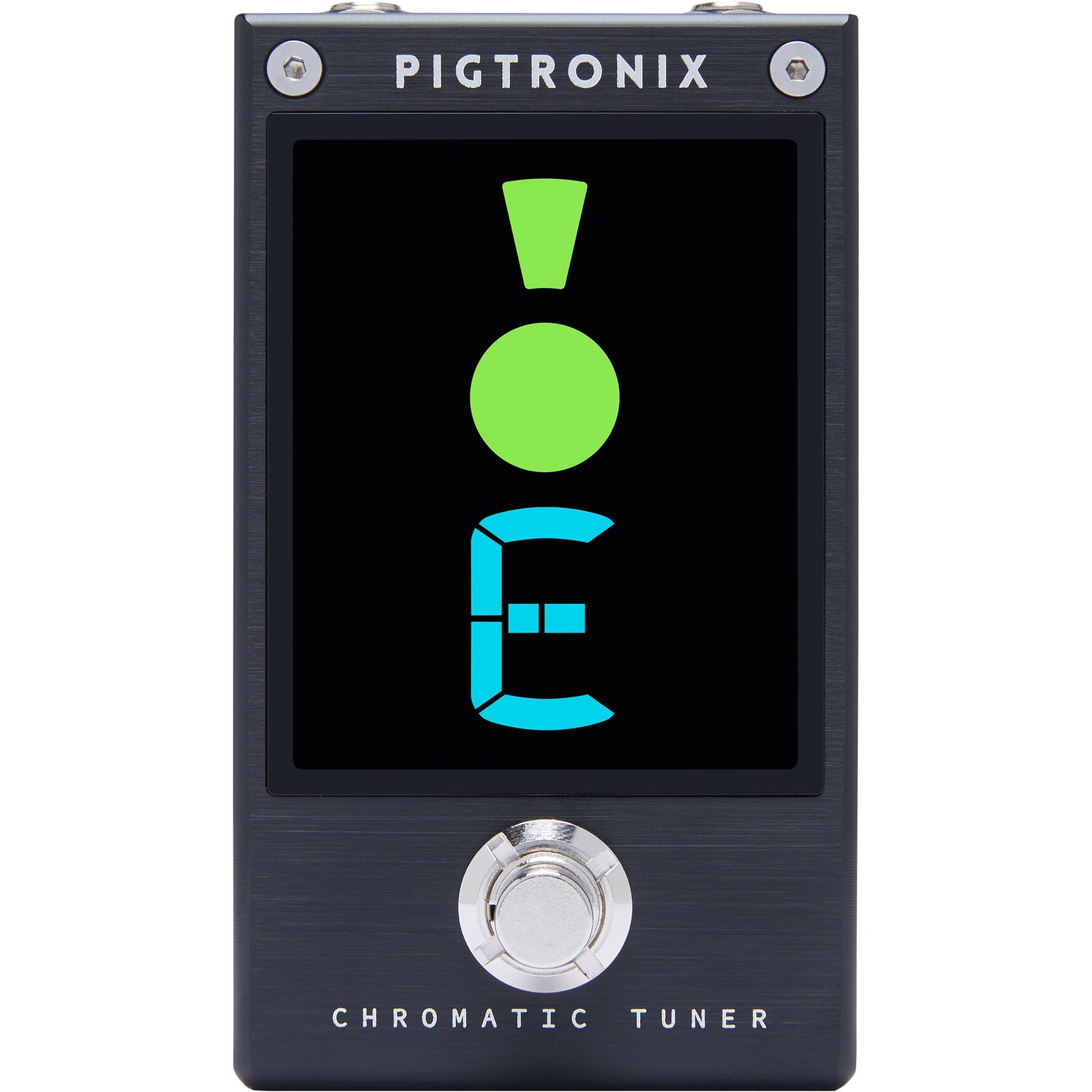 Pigtronix 2NR Chromatic Guitar / Bass Tuner Pedal with High-Contrast LED Screen