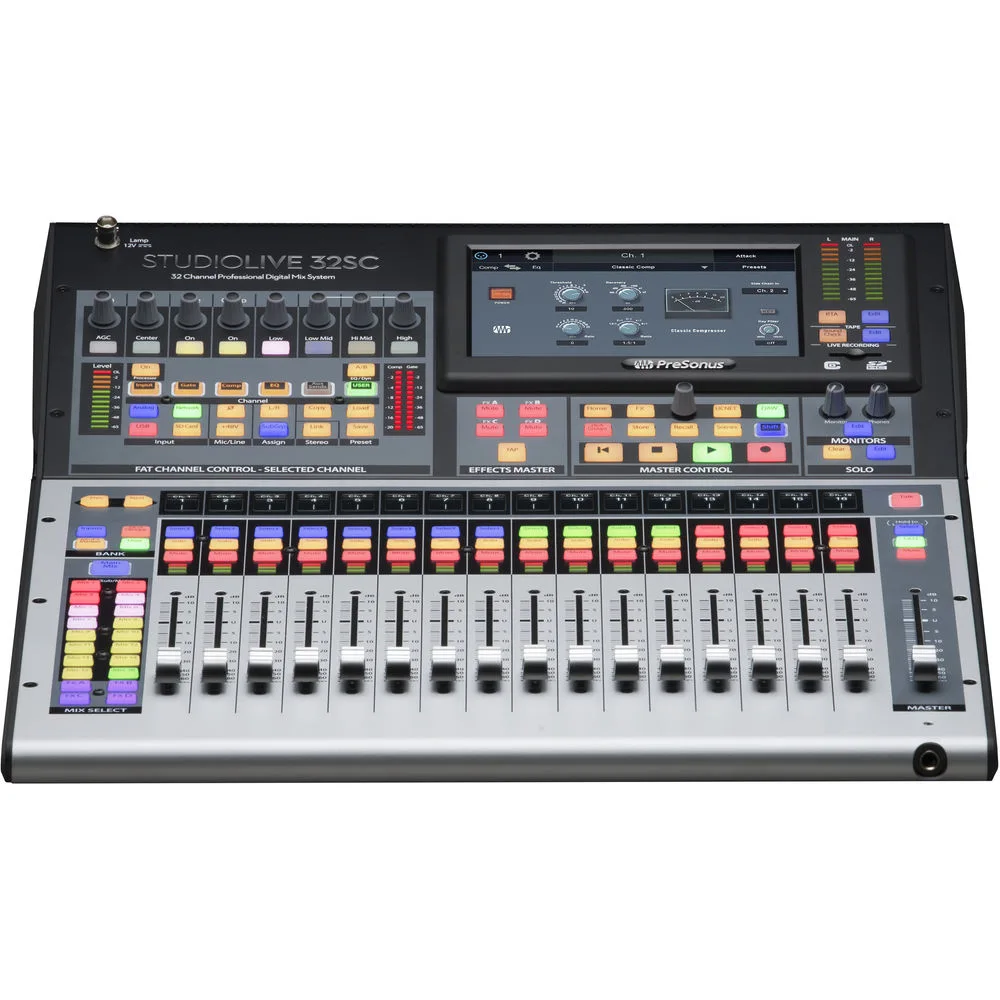 Presonus StudioLive 32SC Series III 32-Channel Digital Mixer and USB Audio Interface