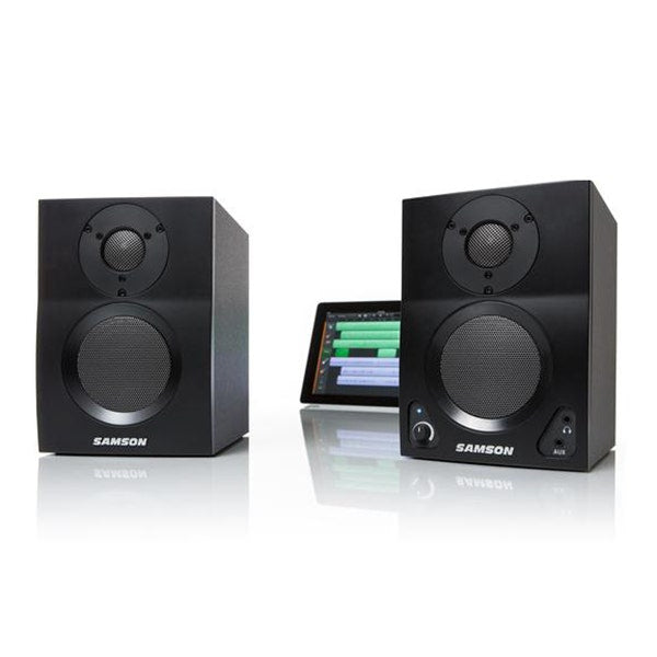 Samson MediaOne BT3 15-Watt Active Studio Monitors with Bluetooth (Pair)