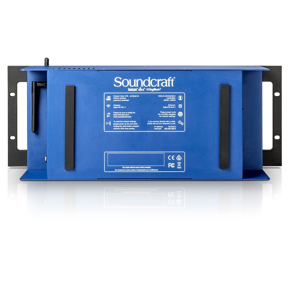 Soundcraft Ui24R 24-Channel Digital Mixer/USB Multi-Track Recorder with Wireless Control (Open Box)