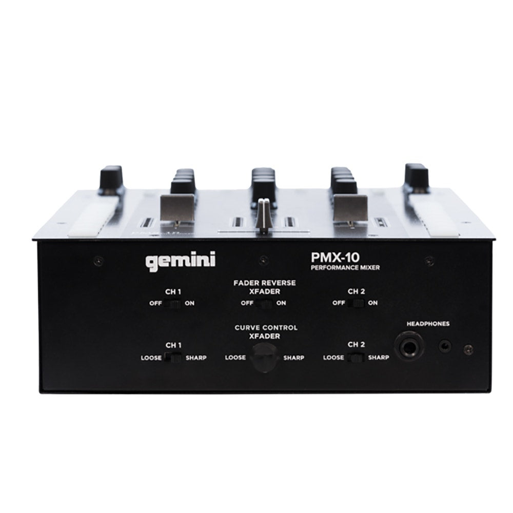 Gemini Sound PMX-10 Digital DJ Performance Mixer, 2 Channels