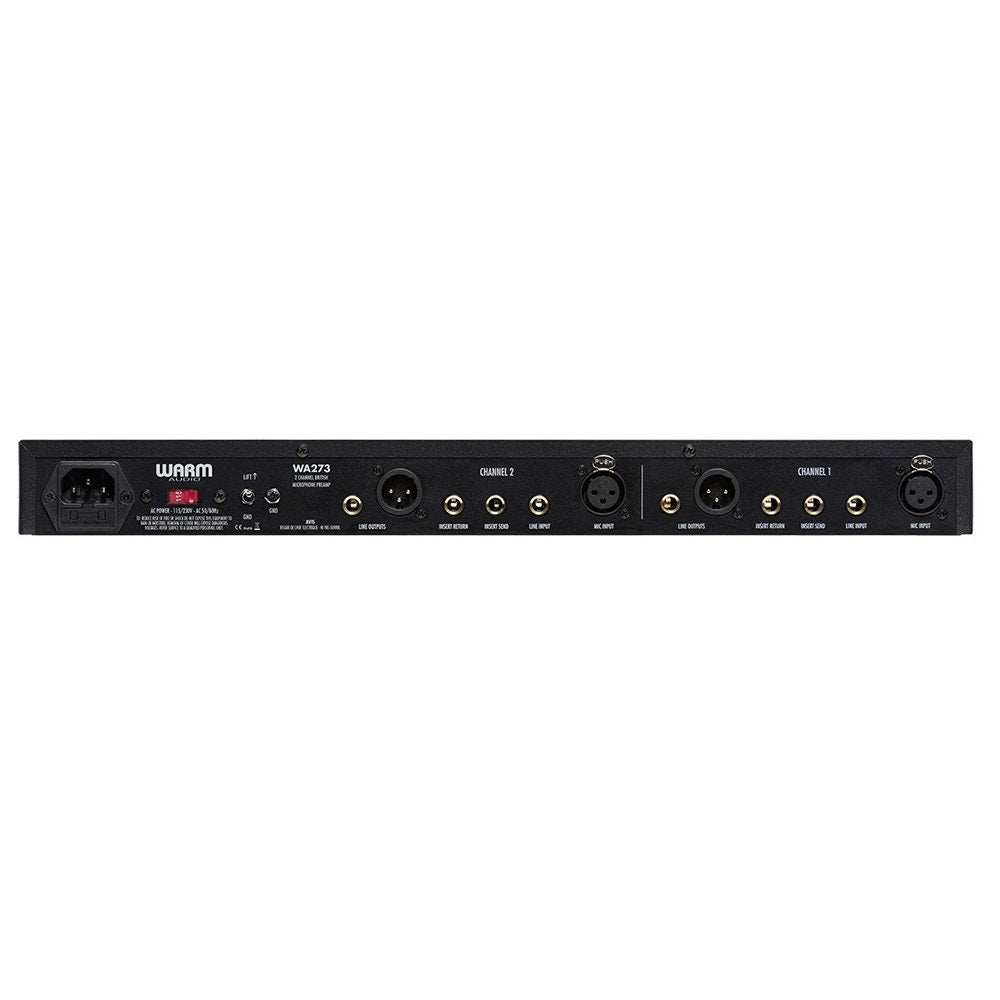 Warm Audio WA273 Dual Channel British Microphone Preamp (B-Stock)