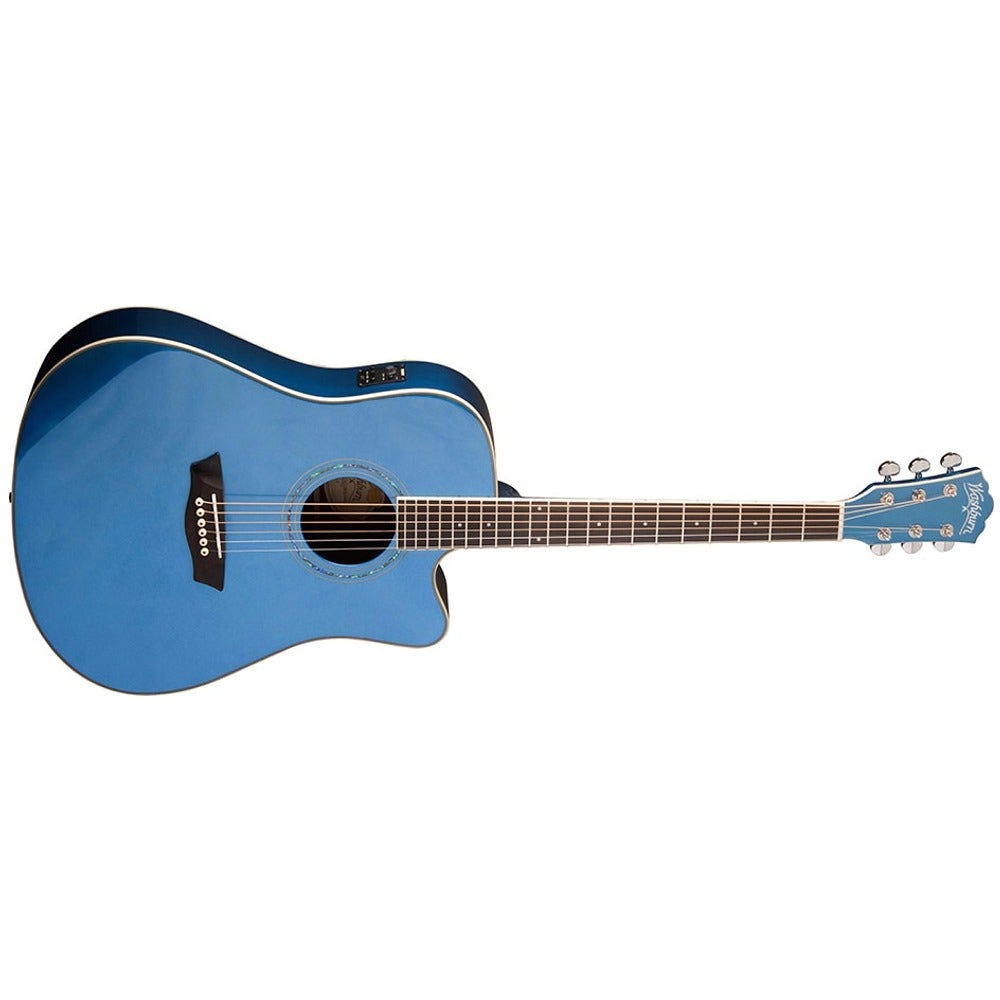 Washburn WCD18CEMBL Comfort Series Acoustic-Electric Guitar