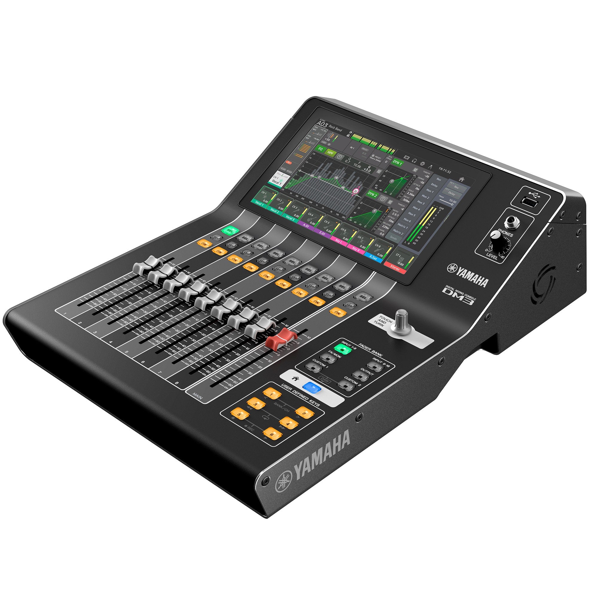 Yamaha DM3-D Professional 22-Channel Ultracompact Digital Mixer with Dante