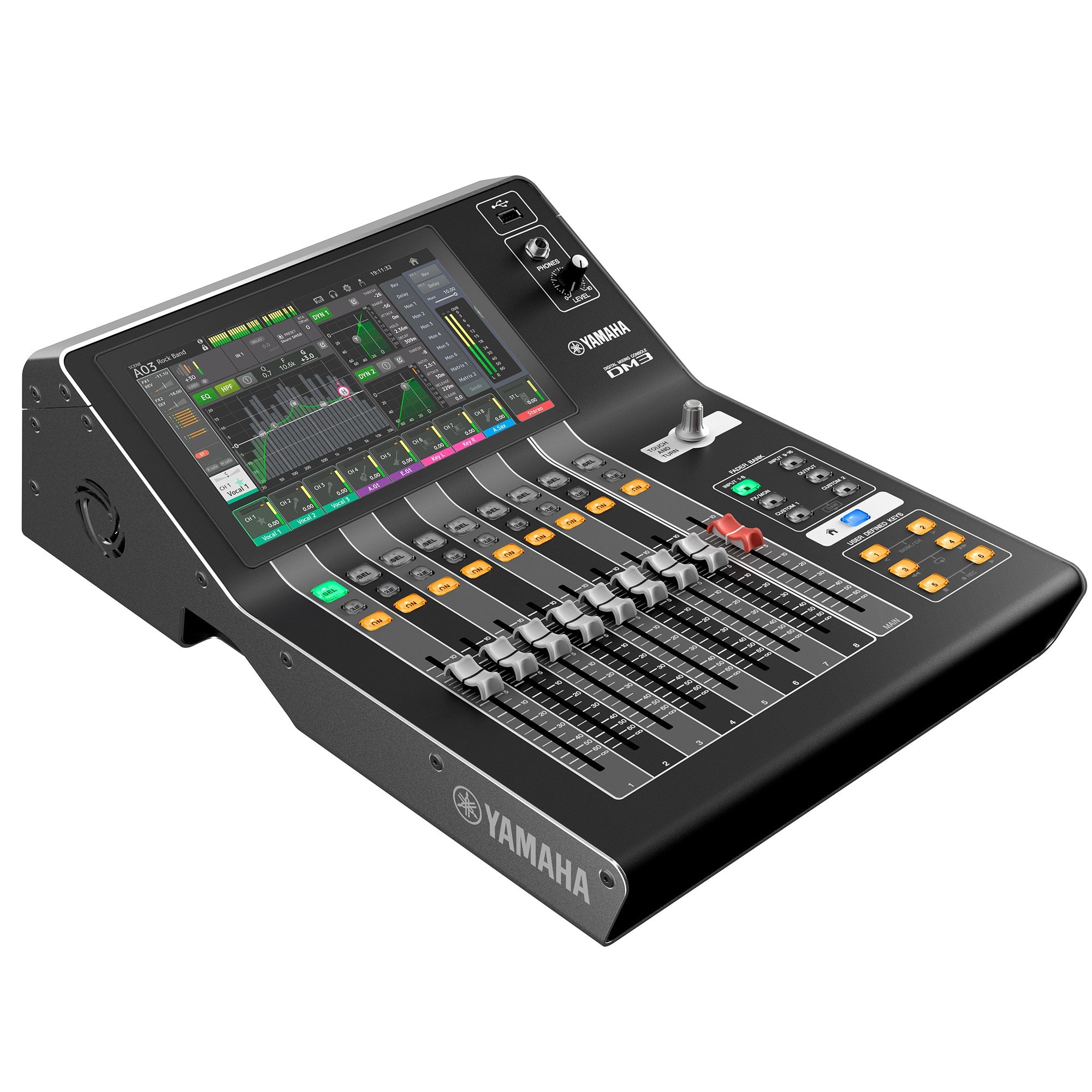 Yamaha DM3-D Professional 22-Channel Ultracompact Digital Mixer with Dante