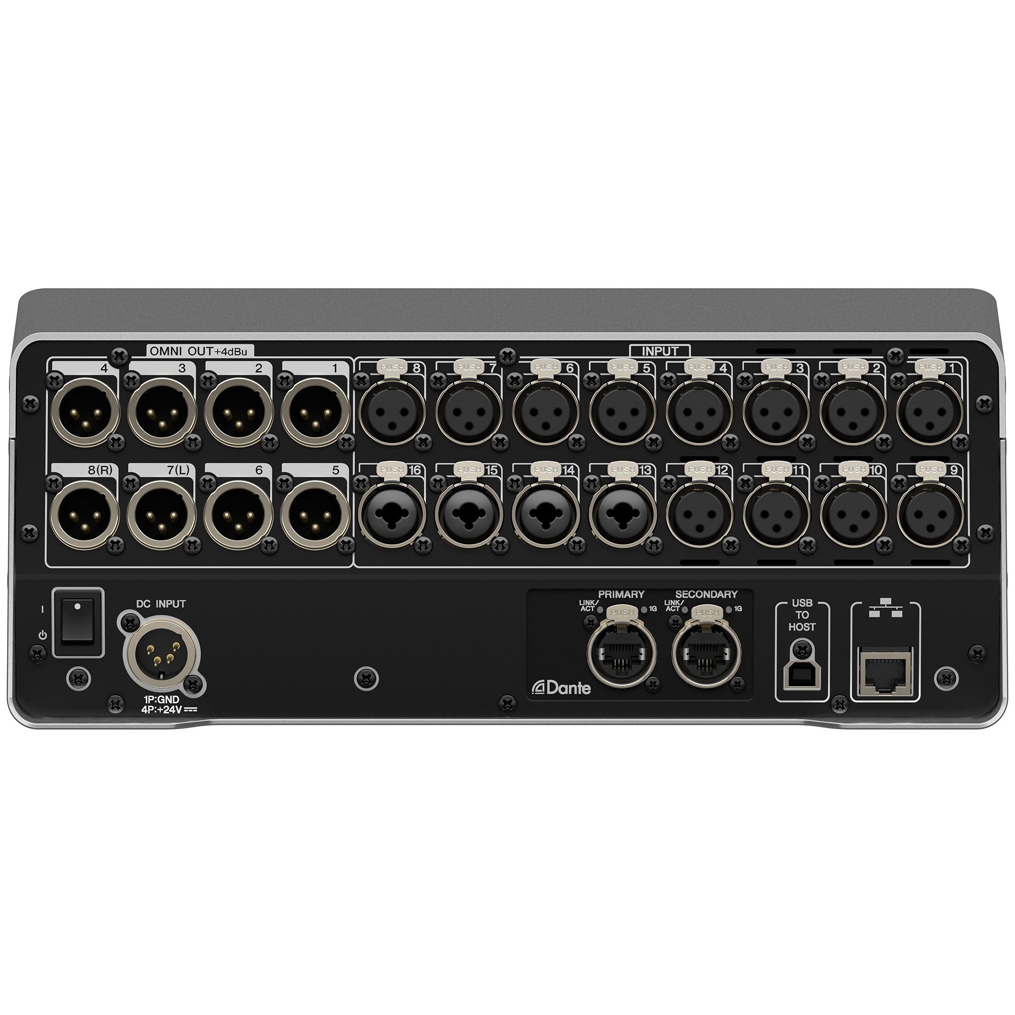 Yamaha DM3-D Professional 22-Channel Ultracompact Digital Mixer with Dante