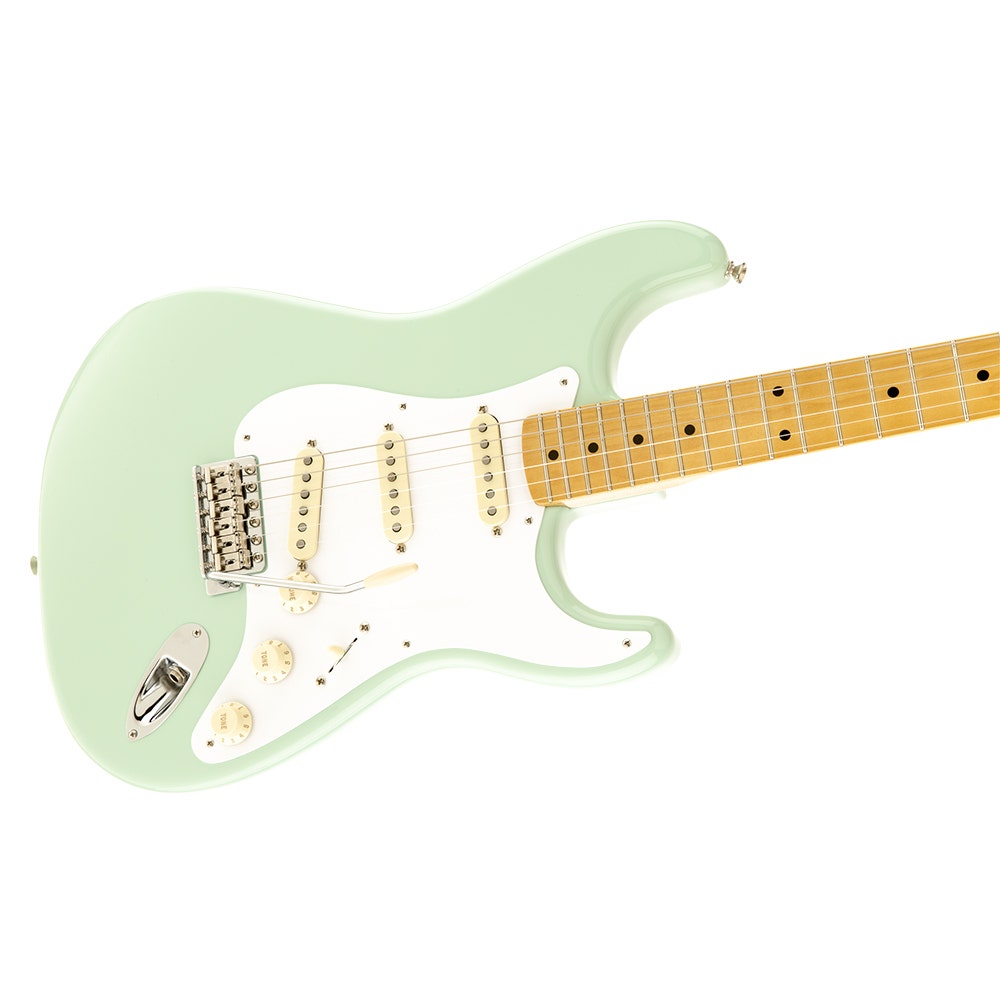 Fender Classic Series '50s Stratocaster Electric Guitar, Maple Fingerboard, Deluxe Gig Bag - Surf Green