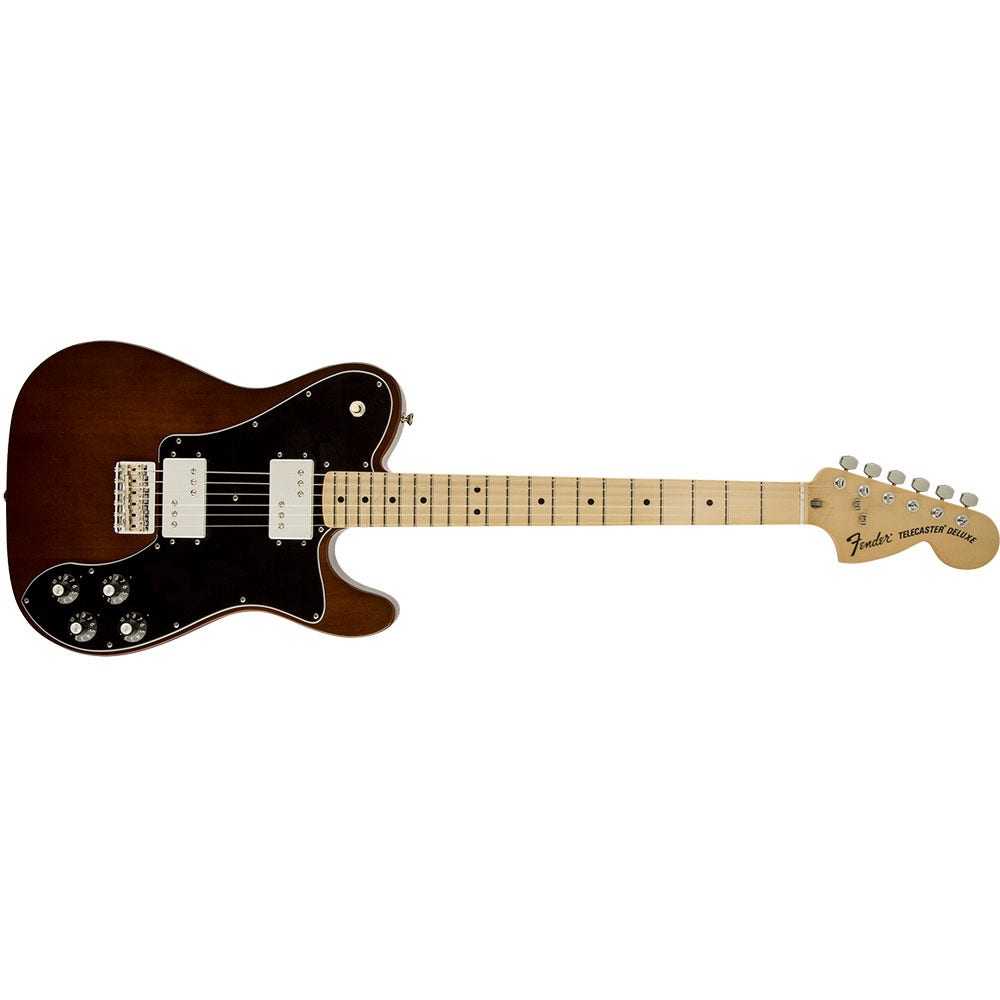 Fender Classic Series '72 Telecaster Deluxe Electric Guitar, Maple Fingerboard, Gig Bag - Walnut