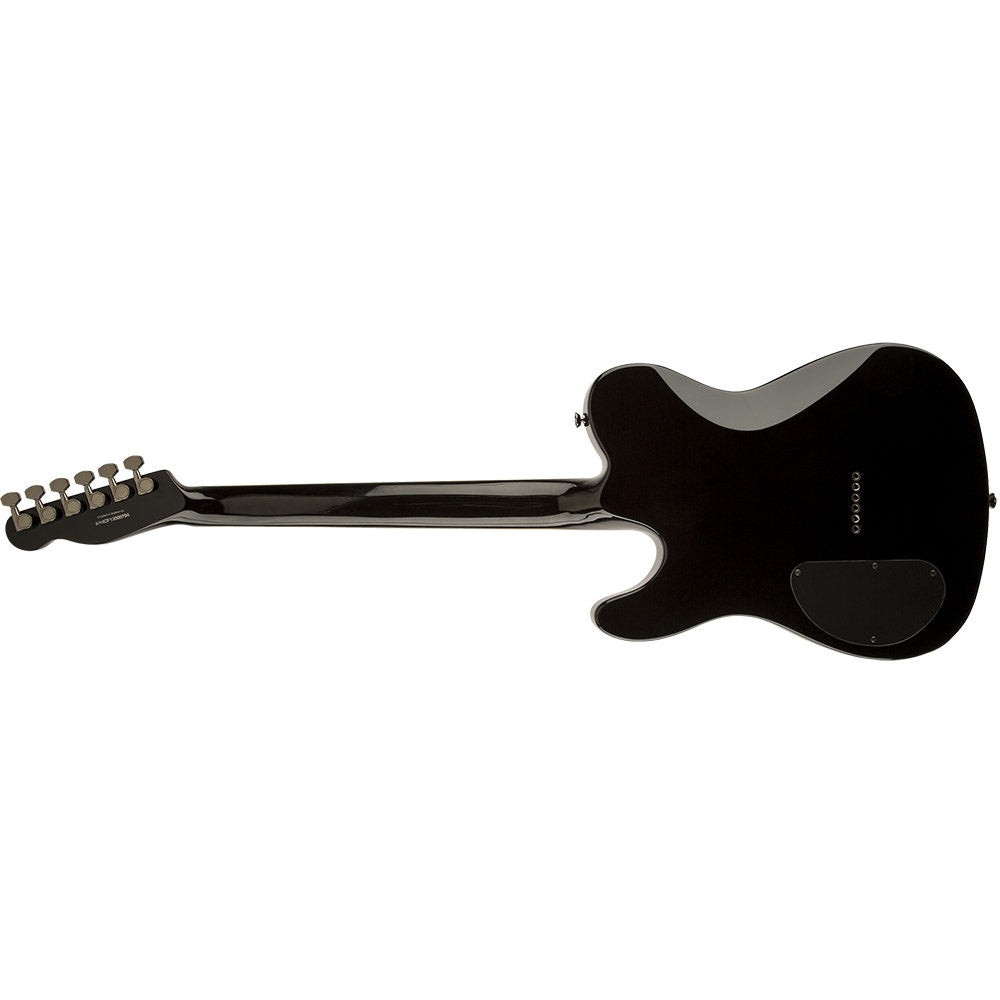 Fender Special Edition Custom Telecaster FMT HH Electric Guitar, Rosewood Fingerboard - Black Cherry Burst
