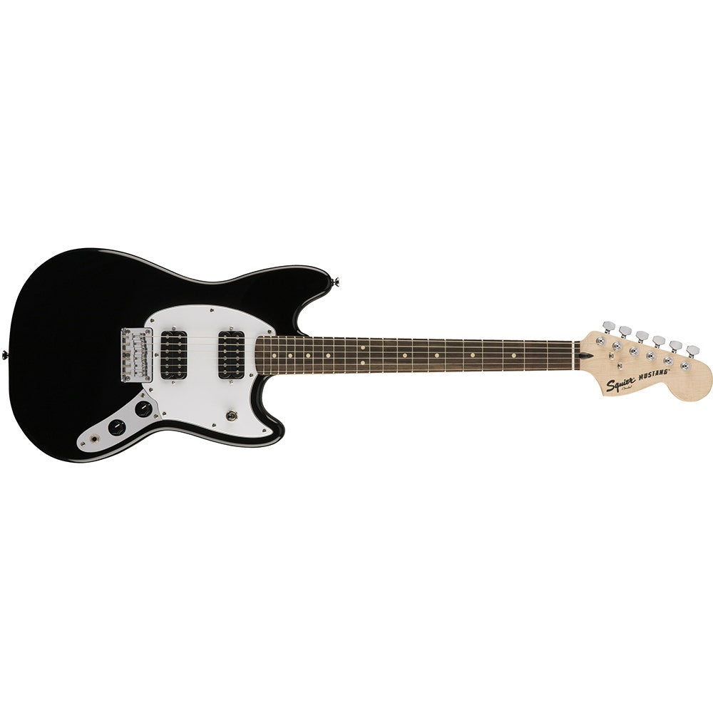 Squier Bullet Mustang Electric Guitar, HH, Rosewood Fingerboard - Black