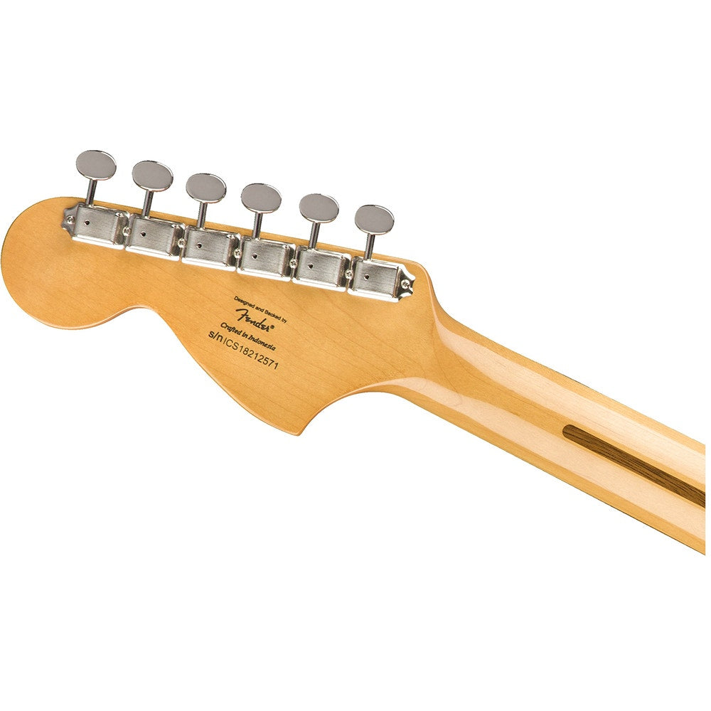 Squier by Fender Classic Vibe '70s Stratocaster Electric Guitar, Laurel Fingerboard, Black