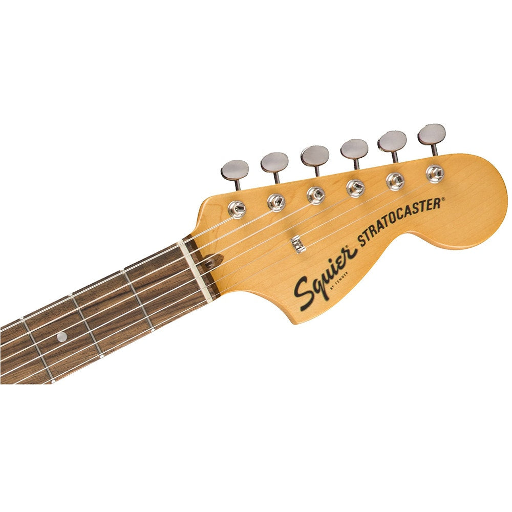 Squier by Fender Classic Vibe '70s Stratocaster Electric Guitar, Laurel Fingerboard, Black