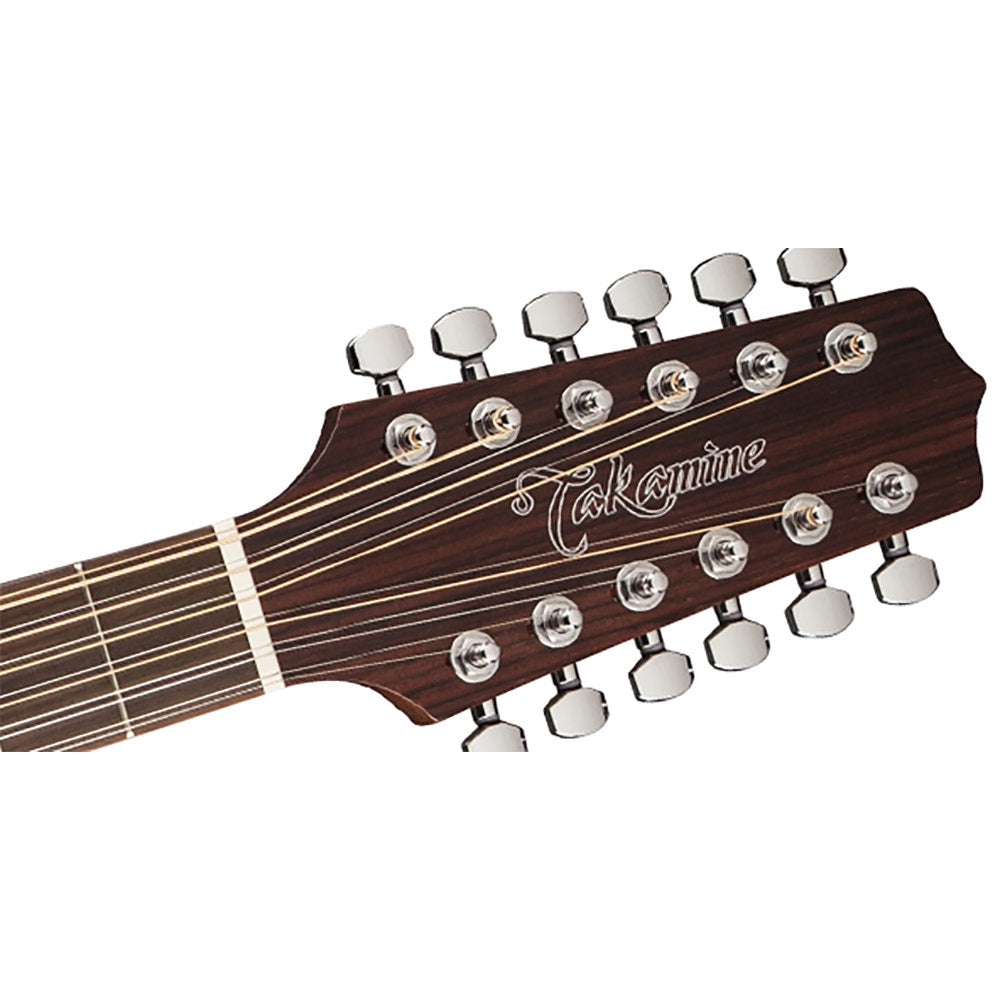 Takamine GD30CE-12 Dreadnought Cutaway 12-String Acoustic-Electric Guitar - Black (B-STOCK)