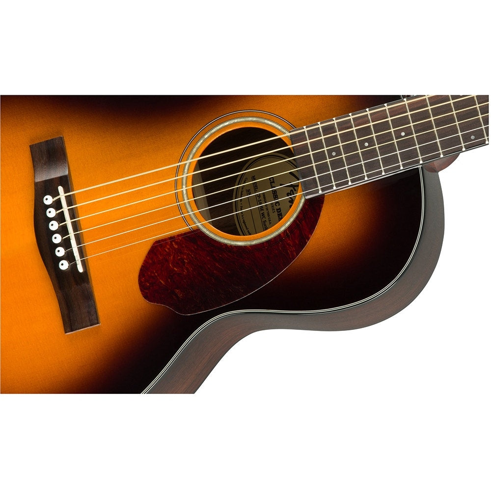 Fender CP-140SE Parlor Acoustic-Electric Guitar, Rosewood Fingerboard - Sunburst