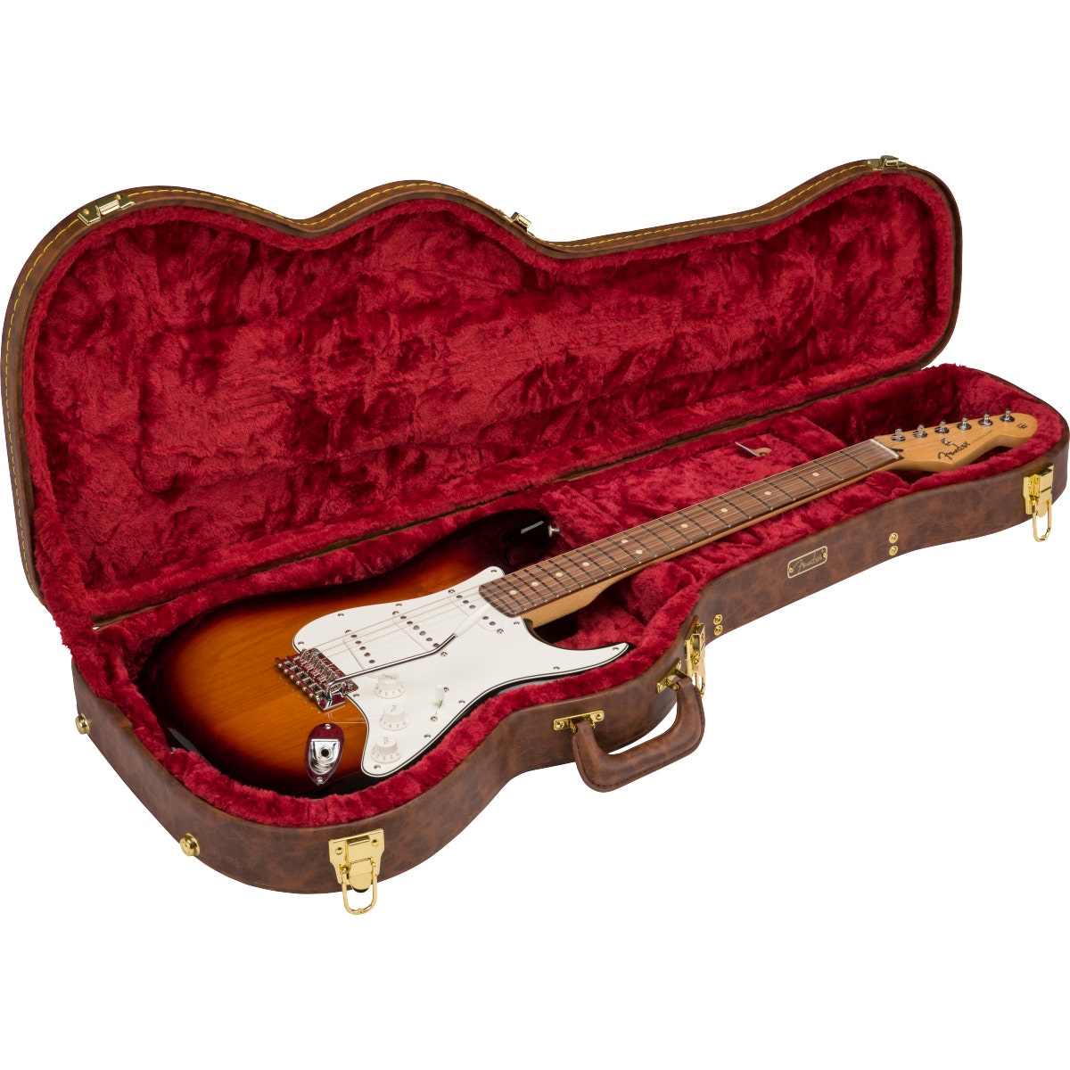 Fender Stratocaster / Telecaster Poodle Guitar Case, Brown