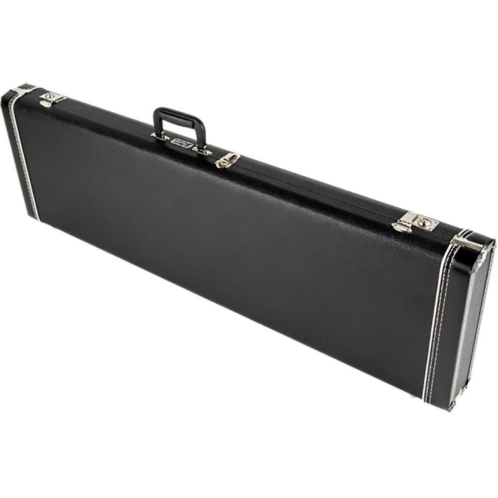 Fender G&G Standard Mustang/Musicmaster/Bronco Bass Hardshell Case, Black with Acrylic Interior