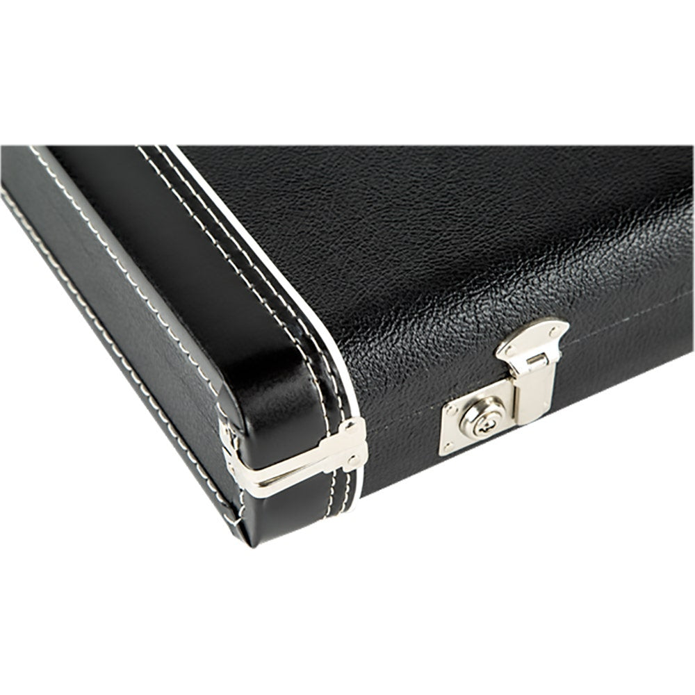 Fender G&G Standard Mustang/Musicmaster/Bronco Bass Hardshell Case, Black with Acrylic Interior