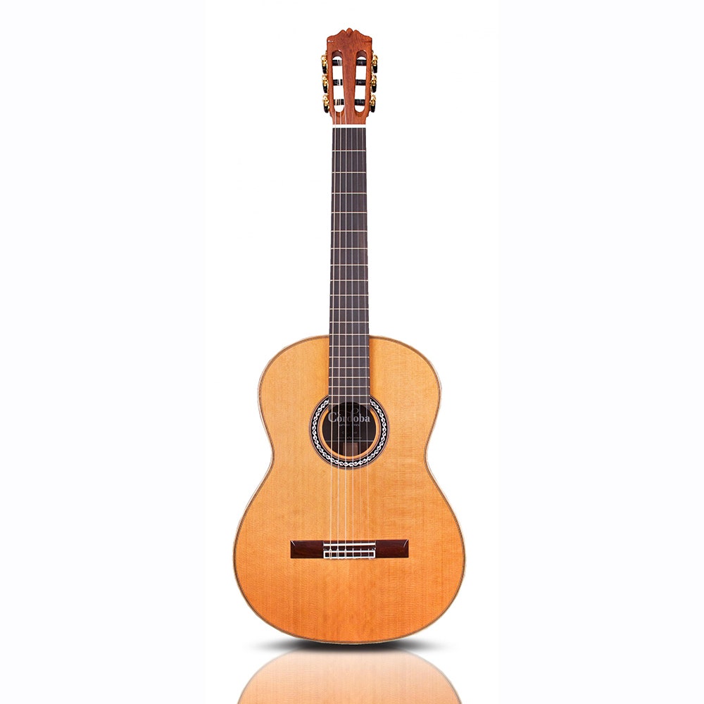 Cordoba C12 Limited CDMR Cedar Top Acoustic Nylon String Classical Guitar with Humidified Case - Natural (B-STOCK)