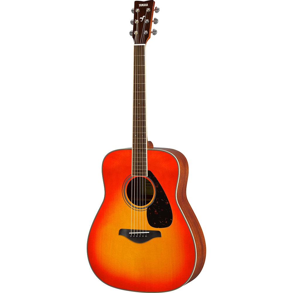 Yamaha B-Stock FG820 Western Body Solid Top Folk Acoustic Guitar - Autumn Burst