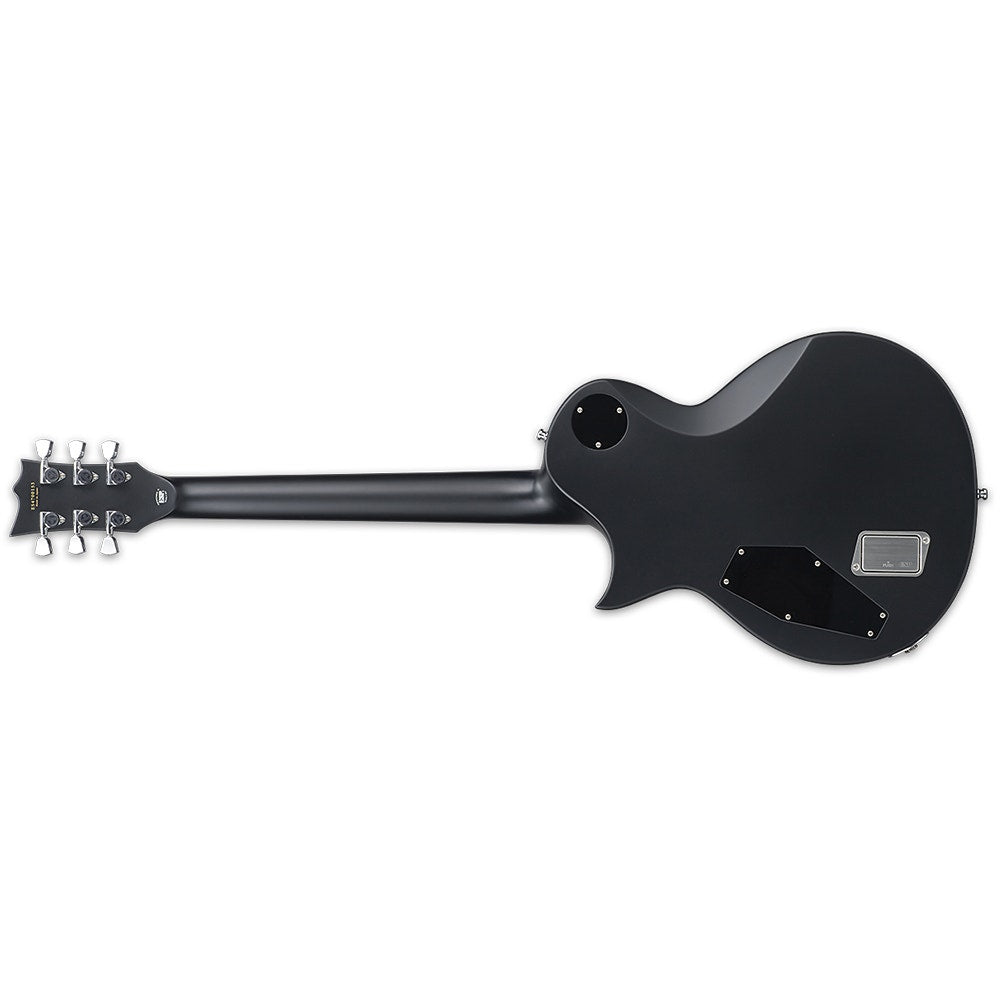 ESP E-II Eclipse BB Electric Guitar, Ebony Fingerboard, Black Satin