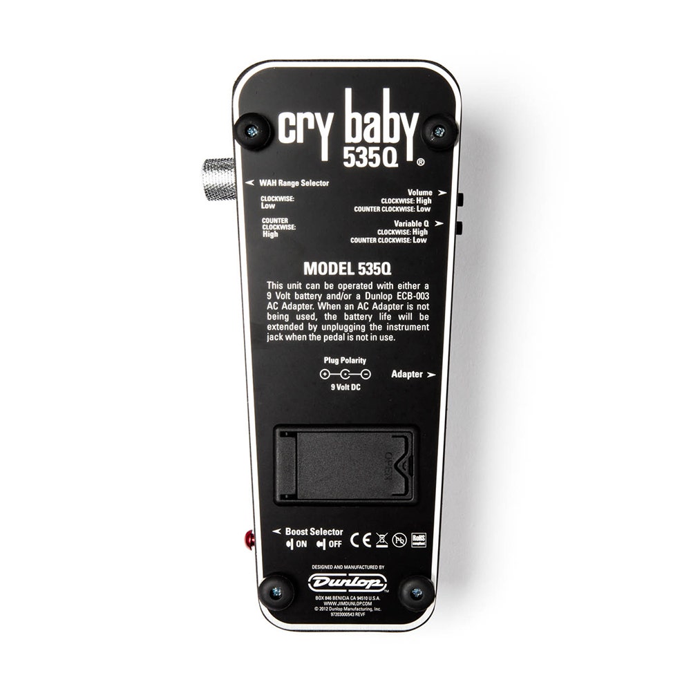 Dunlop 535Q Multi Wah Crybaby Guitar Pedal