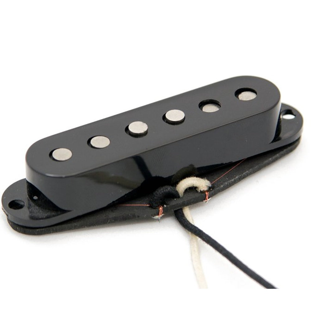 Porter Pickups Vintage Custom Strat Single Coil Pickup, Middle Position, Black