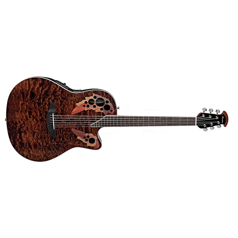 Ovation CE48P Celebrity Elite Plus Super Shallow Acoustic-Electric Guitar - Tiger Eye (B-STOCK)