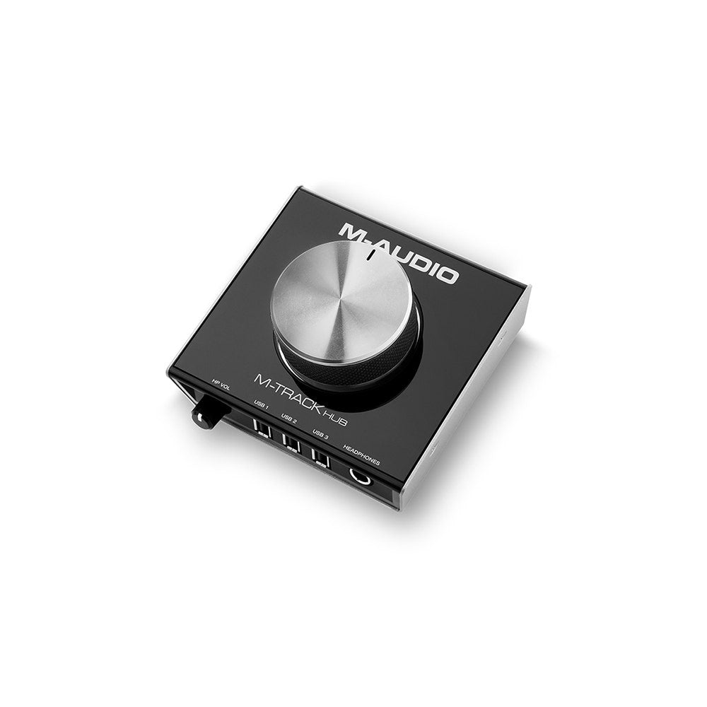 M-Audio M-Track HUB USB Monitoring Interface with Built-In 3-Port Hub
