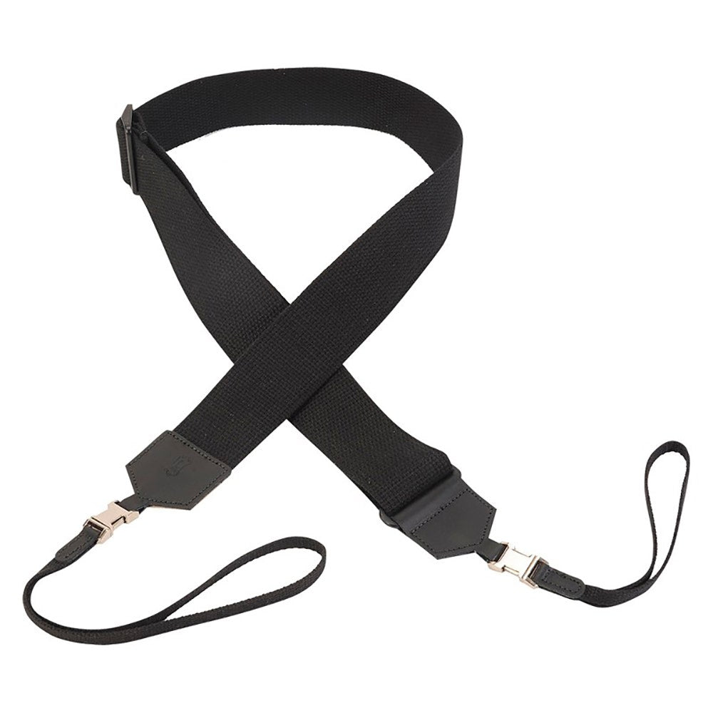 Levy's MC10Q-BLK 2" Cotton Banjo Strap - Black