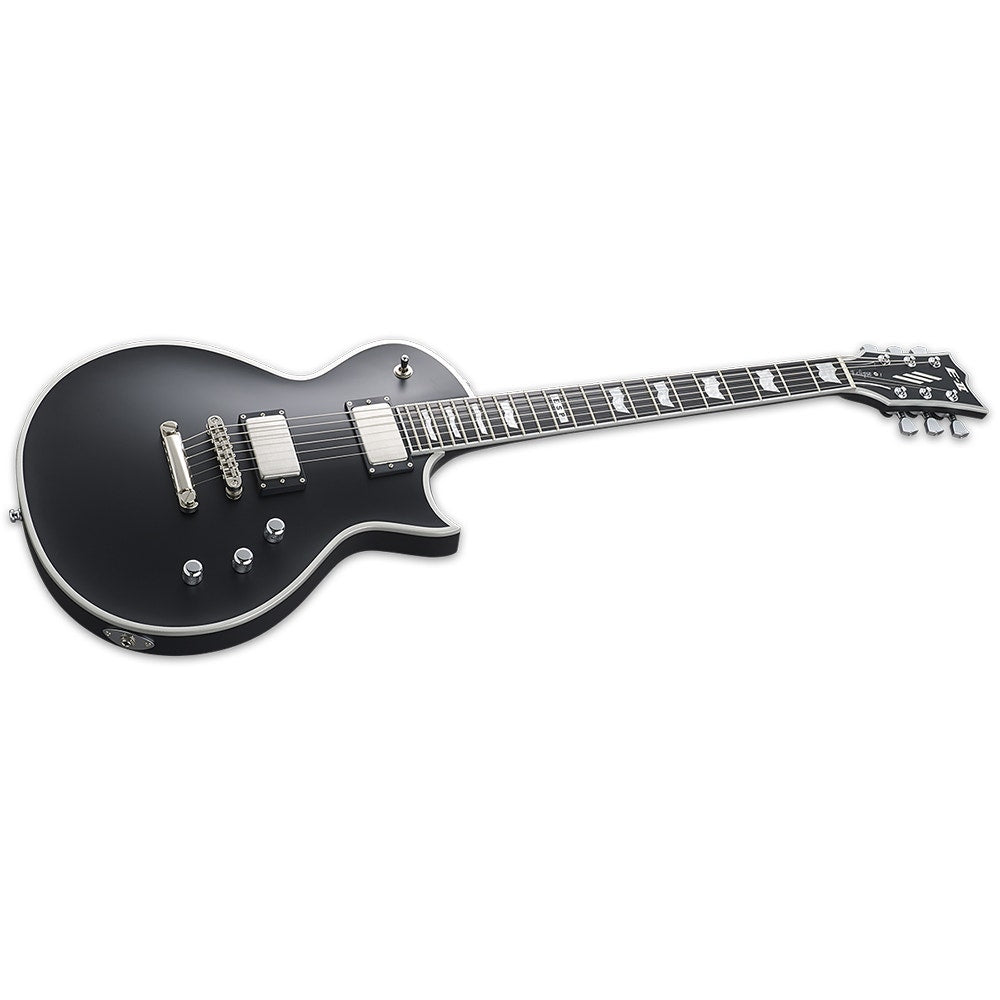 ESP E-II Eclipse BB Electric Guitar, Ebony Fingerboard, Black Satin