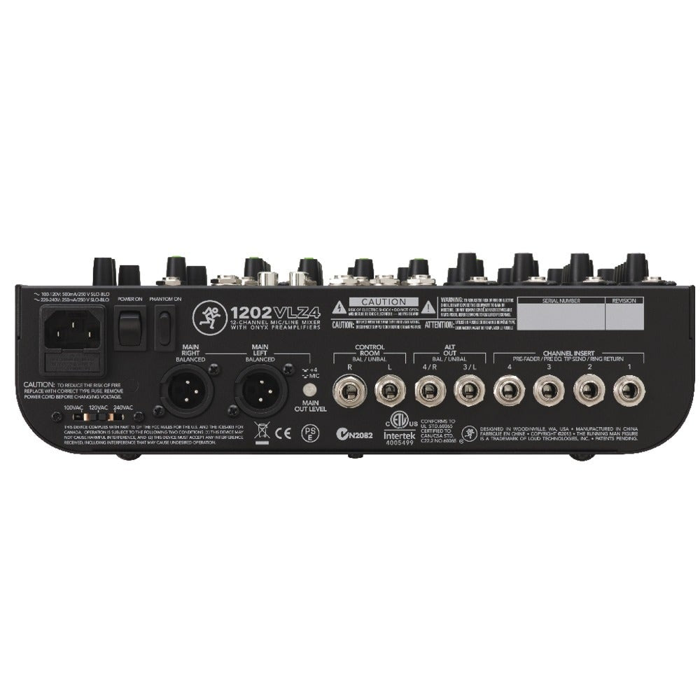 Mackie 1202VLZ4 12-Channel Compact Mixer