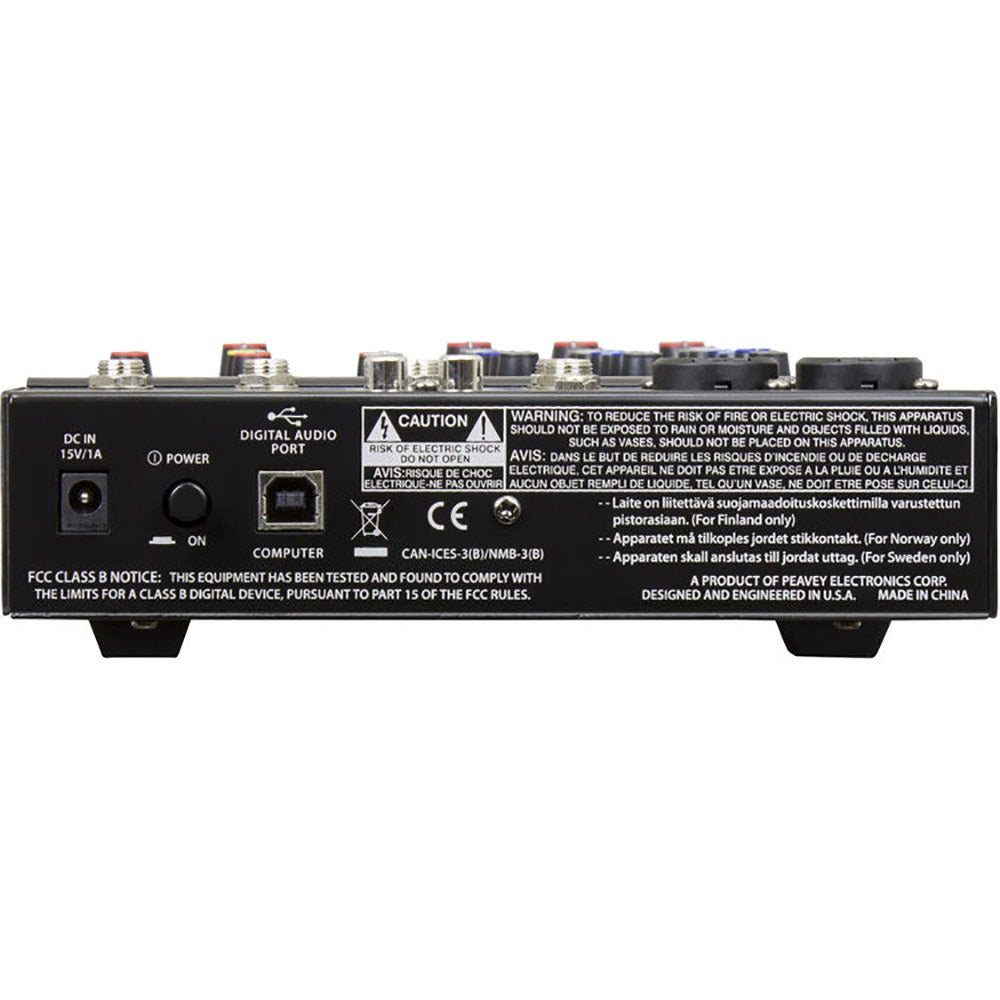 Peavey PV6 6-Input Stereo Mixer (New Version)