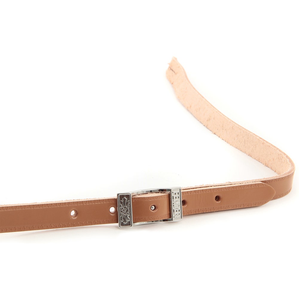 Fender Deluxe Vintage Leather Guitar Strap - Natural